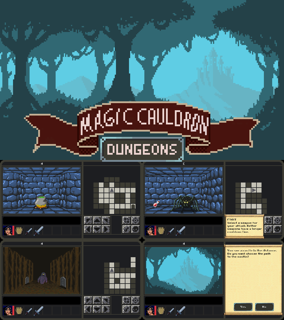 Magic Cauldron - Dungeons